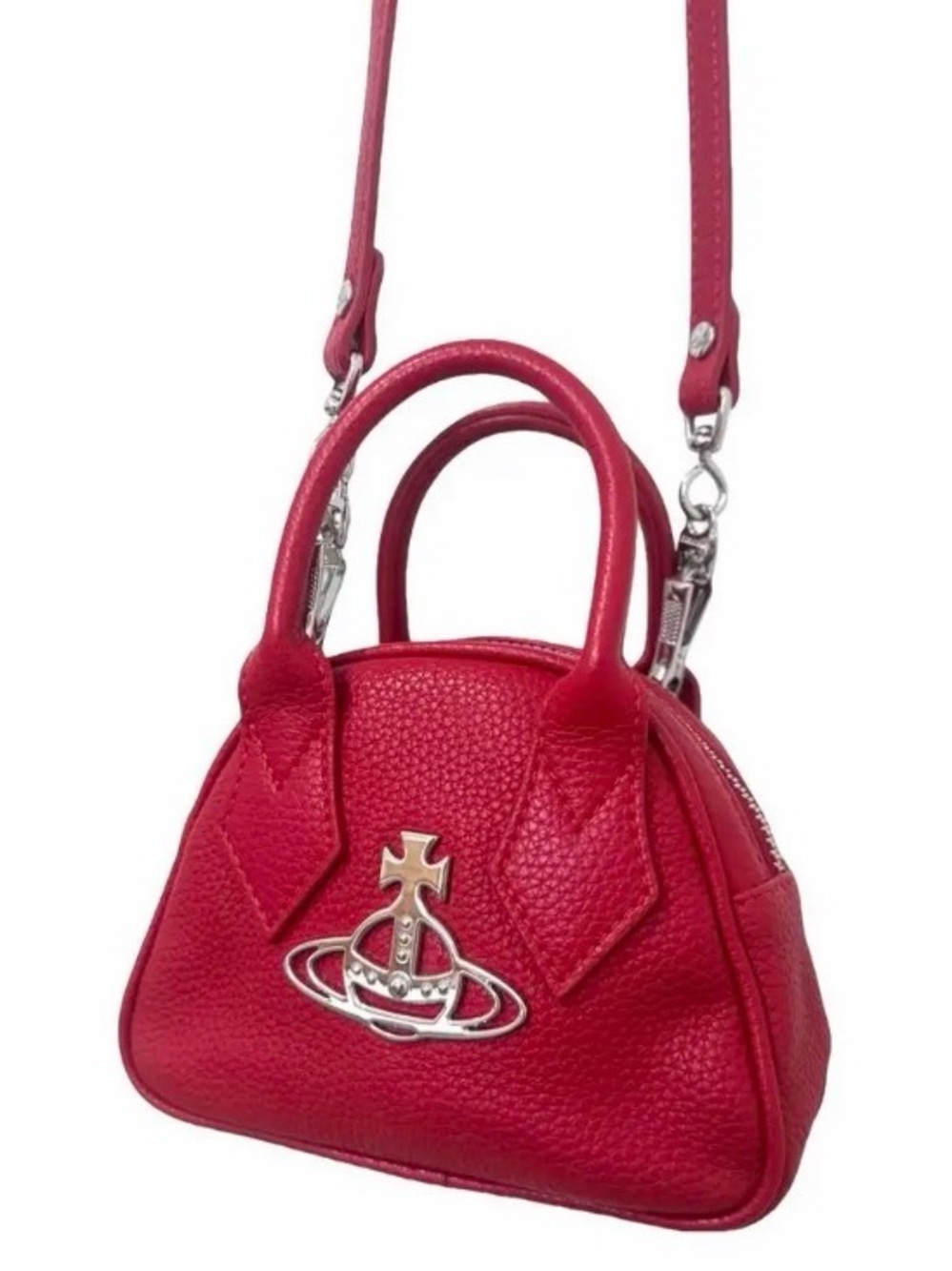 vegan vivienne westwood mini jasmine purse red
New with tags